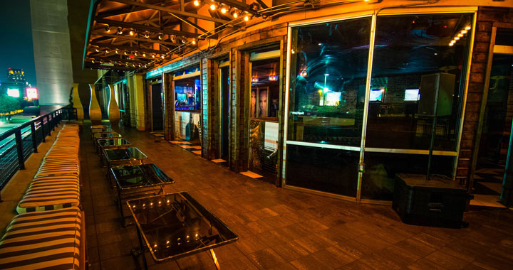 Monroe Lounge Nightclub balcony